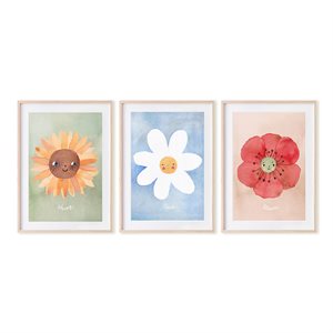 Mushie Posters 3-Pack - Floral